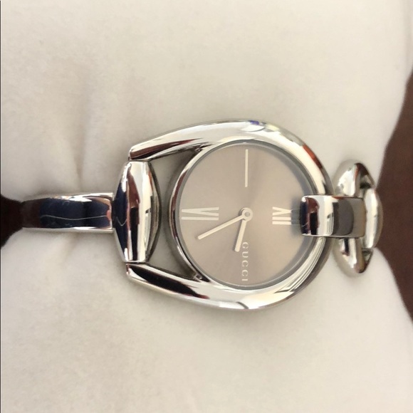 Gucci Horsebit Watch. Retail value $850. - Picture 2 of 3